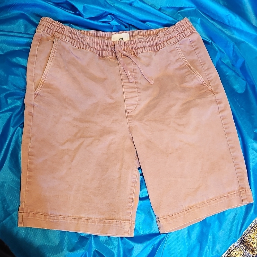Classic Rusty Pink Drawstring Shorts